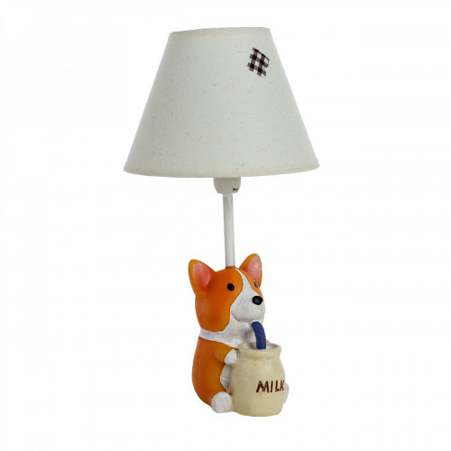 детская настольная лампа собачка с молоком в Нижневартовске