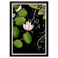 арт-постер яркое цветение в Нижневартовске