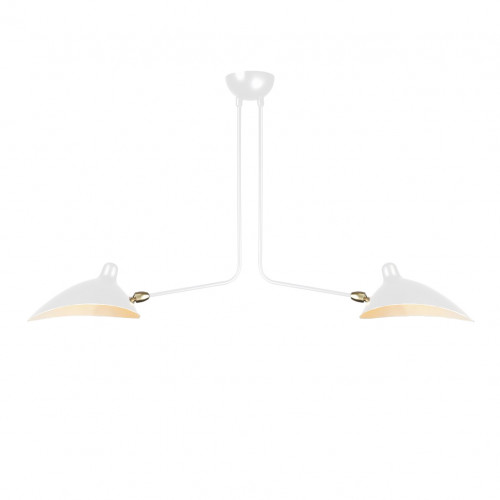 потолочный светильник ogilvy 2 лампы белый в Нижневартовске