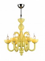 люстра дизайнерская mom желтая хром в Нижневартовске