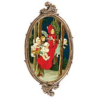 картина на холсте «с новым годом!» в раме «эстелла», версия 3 в Нижневартовске