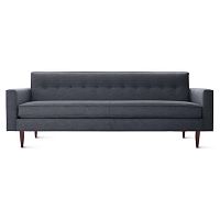 диван bantam sofa большой прямой пепельно-серый в Нижневартовске