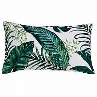 подушка прямоугольная зеленые листья в Нижневартовске