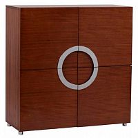 комод lotus walnut коричневый в Нижневартовске