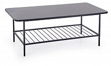 журнальный столик halmar atlanta (сталь, мдф, черный) в Нижневартовске