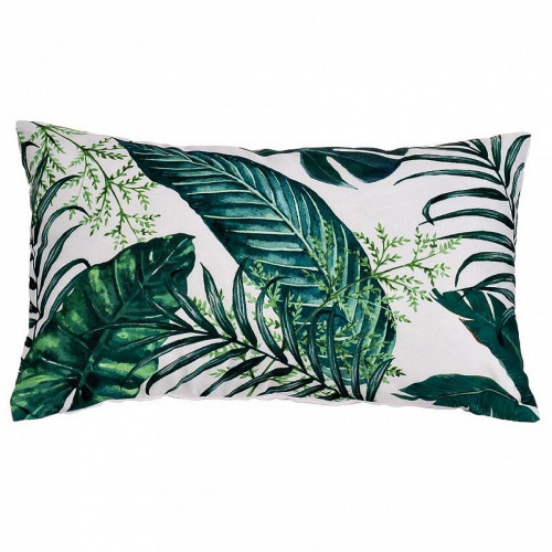 подушка прямоугольная зеленые листья в Нижневартовске