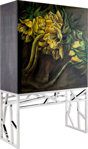 комод fantasy с рисунком цветение в Нижневартовске