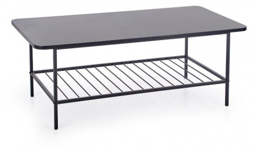 журнальный столик halmar atlanta (сталь, мдф, черный) в Нижневартовске