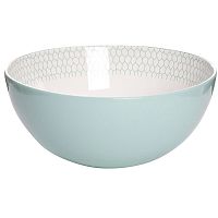 салатник бело-бирюзовый 25,8*25,8*11,8 в Нижневартовске