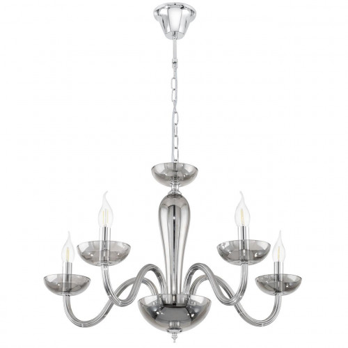 подвесная люстра eglo falcado 39117 черная в Нижневартовске