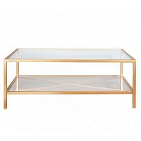 прямоугольный журнальный столик монро золото в Нижневартовске