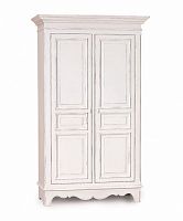 шкаф платяной двухдверный нордик с состариванием белый в Нижневартовске