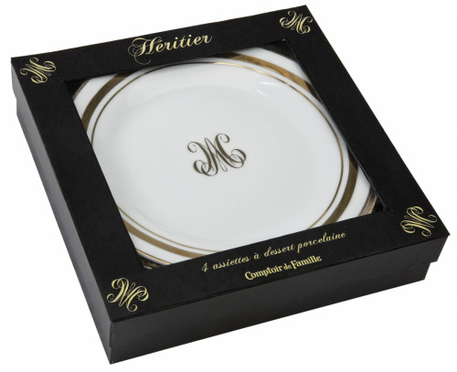 тарелки десертные наследница (4 шт) в Нижневартовске