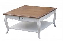 стол журнальный mobilier de maison низкий коричневый в Нижневартовске