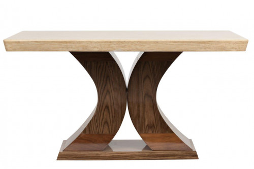 стол обеденный мраморный fabrice grande бежевый в Нижневартовске