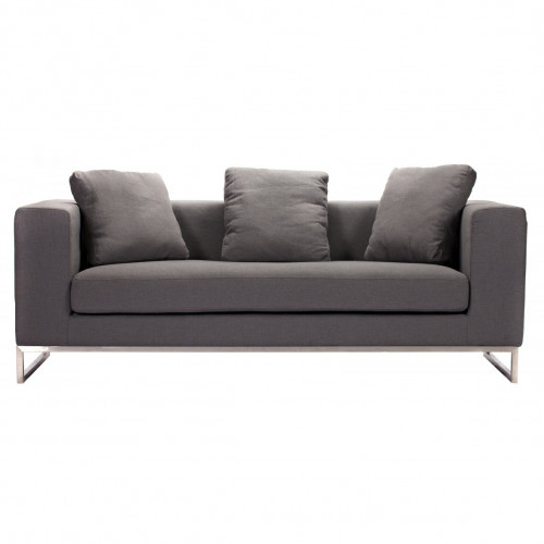 диван dadone большой прямой серый кашемир в Нижневартовске