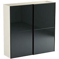 шкаф nero черное стекло в Нижневартовске