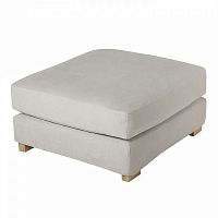 пуфик brandon серо-бежевый в Нижневартовске