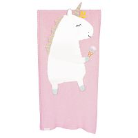 плед единорог 60*120 св.астра+белый в Нижневартовске