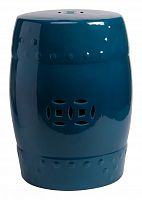 керамический столик-табурет garden stool синий в Нижневартовске