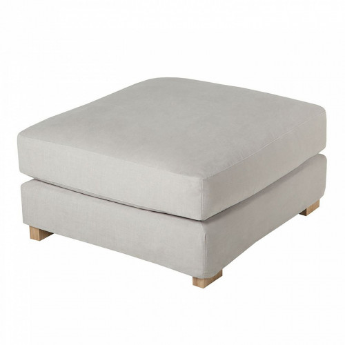 пуфик brandon серо-бежевый в Нижневартовске