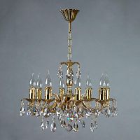 подвесная люстра ambiente benisa 2226/8 wp tear drop бронза в Нижневартовске