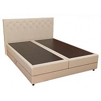 кровать двуспальная 160х200 бежевая уэльс в Нижневартовске