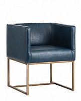 кресло button синее в Нижневартовске