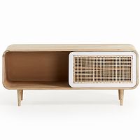 комод gerald tv кабинет 120x50 манго дерево натуральный белый от la forma (ex julia grup) в Нижневартовске