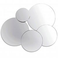 зеркало фигурное 61х53 см cumulus в Нижневартовске