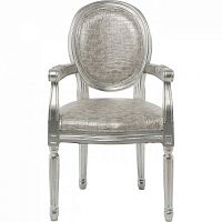 стул с подлокотниками louis серебряный в Нижневартовске