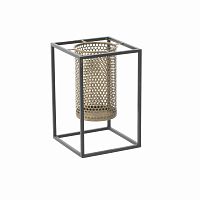 подсвечник металлический резной черный с золотом fane, 26 см в Нижневартовске