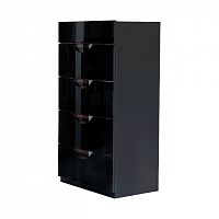 комод вертикальный strada черный в Нижневартовске