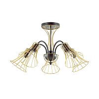 потолочная люстра lumion ingrid 3776/5c золото в Нижневартовске