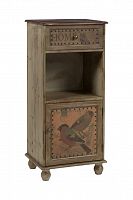 тумбочка brody коричневая в Нижневартовске