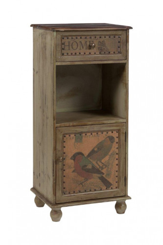 тумбочка brody коричневая в Нижневартовске