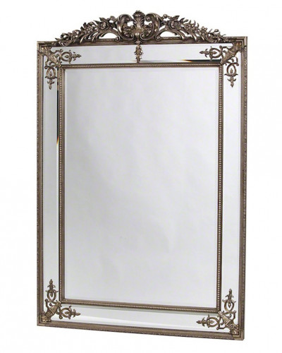 зеркало напольное широкое в полный рост в серебряной раме дилан в Нижневартовске