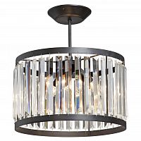 потолочная люстра vitaluce v5129-1/3pl черная в Нижневартовске