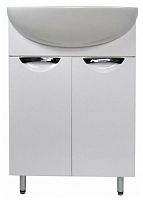 тумба афина 50 doratiz 9912.472, напольная, белая, под умывальник уют 50 в Нижневартовске