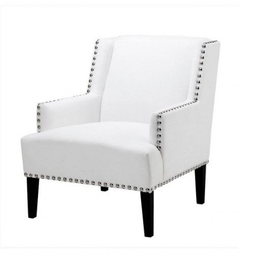 кресло randall от eichholtz белое в Нижневартовске