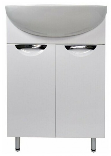 тумба афина 50 doratiz 9912.472, напольная, белая, под умывальник уют 50 в Нижневартовске