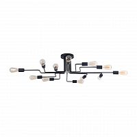 потолочная люстра maytoni gilbert t532cl-12b черная в Нижневартовске