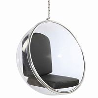 кресло bubble chair черное в Нижневартовске