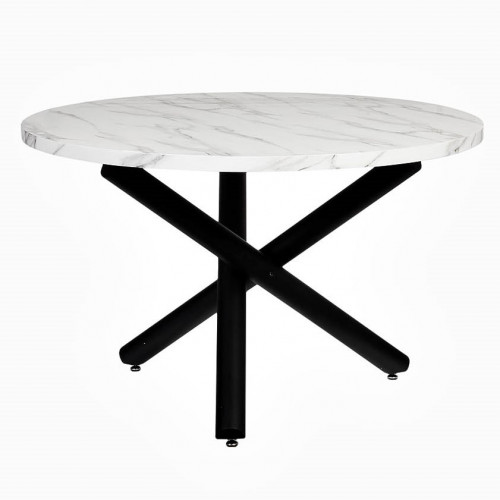 стол обеденный круглый d120х76 черный в Нижневартовске