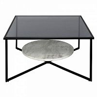 стол журнальный черный 90*90*40см в Нижневартовске