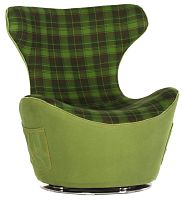 кресло green grid jeans зеленое в Нижневартовске