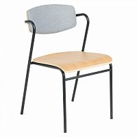 кресло casper дуб дерево серое от la forma (ex julia grup) в Нижневартовске