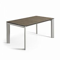 стол atta 160 (220)x90 серо-коричневый cc0183vc от la forma (ex julia grup) в Нижневартовске