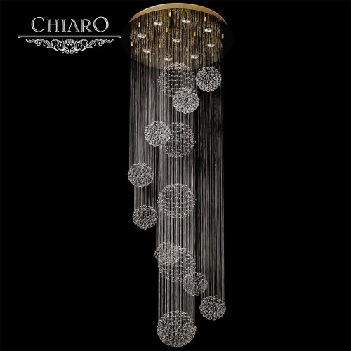 каскадная люстра chiaro каскад 384012409 в Нижневартовске