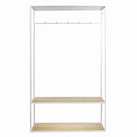 вешалка в прихожую hallra 2 white светлый дуб в Нижневартовске